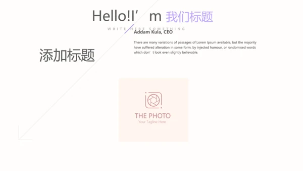 简约时尚室内设计宣传动态PPT模板