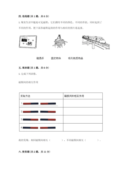 教科版二年级下册科学知识点期末测试卷及参考答案【b卷】.docx