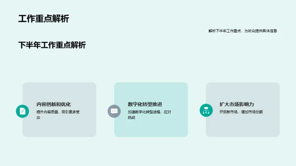 传媒业半年回顾