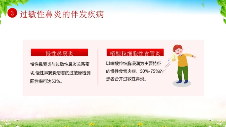 秋季预防过敏性鼻炎医疗知识专题培训课件