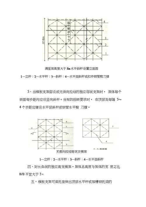 建筑施工承插型盘扣式脚手架安全技术规范汇总