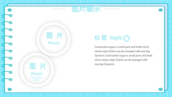 蓝色简约医疗工作汇报动态PPT模板