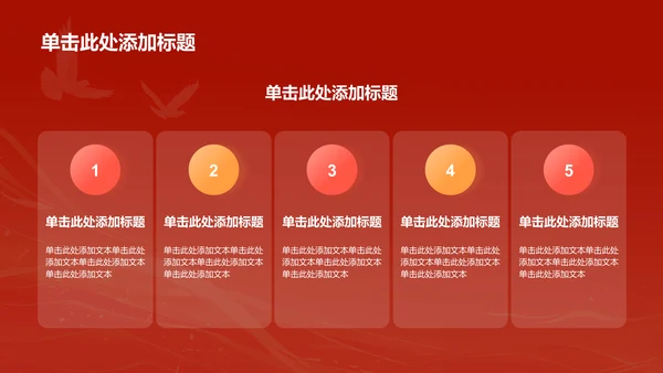 红色党政风循迹溯源——牢记教导 踔厉奋发团日活动PPT模板