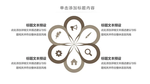 简约高档室内设计装饰装修样板房间案例作品集PPT模板