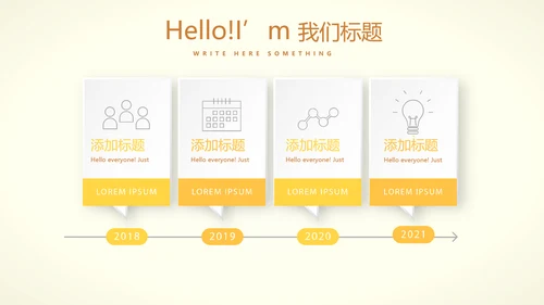 手绘向日葵心理健康教育心得体会动态PPT模板