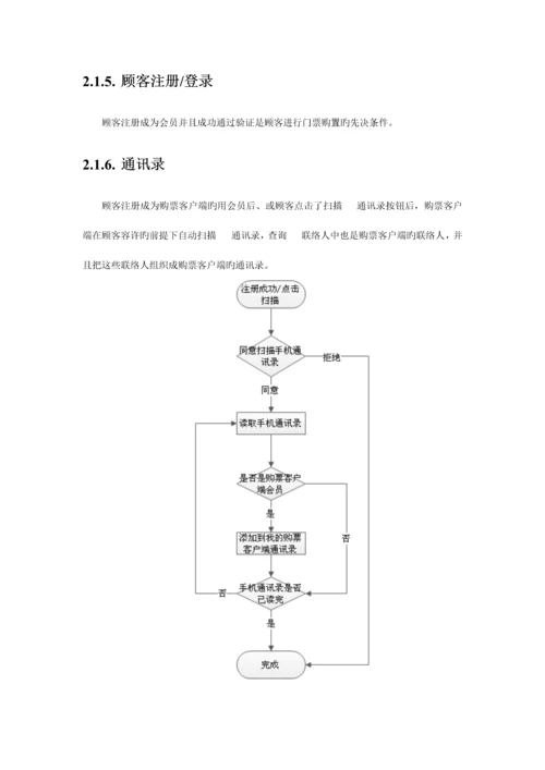 门票系统技术方案.docx