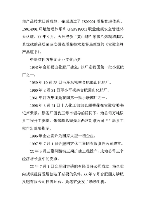 合肥工业大学化工实训报告
