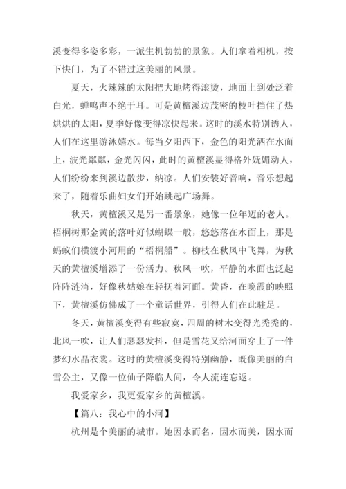 我心中的小河作文.docx