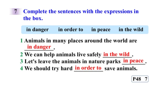 Module 6 Unit 3 Language in use.课件【外研（2024）版八年级上册】