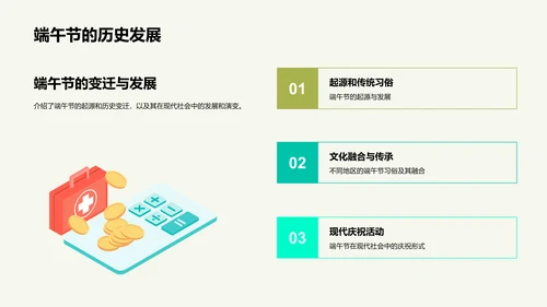 端午节文化探索PPT模板