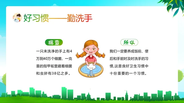 全国爱国卫生月主题班会PPT课件