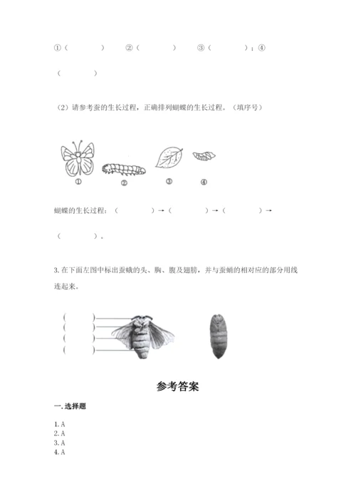 教科版科学三年级下册期末测试卷及参考答案1套.docx