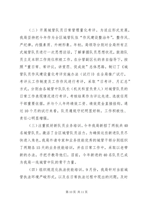 市容管理局综治工作计划 (4).docx
