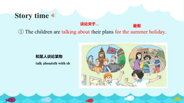 Unit 7 Summer holiday plans Story time & Grammar t