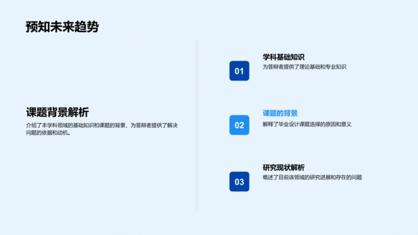 工学毕设答辩报告PPT模板