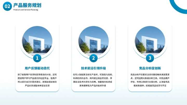 蓝色商务商业项目计划书PPT模板