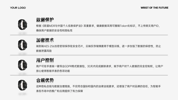 黑白简约质感商品发布会PPT模板