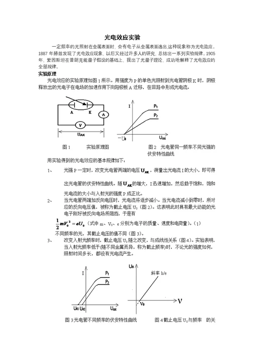 光电效应实验