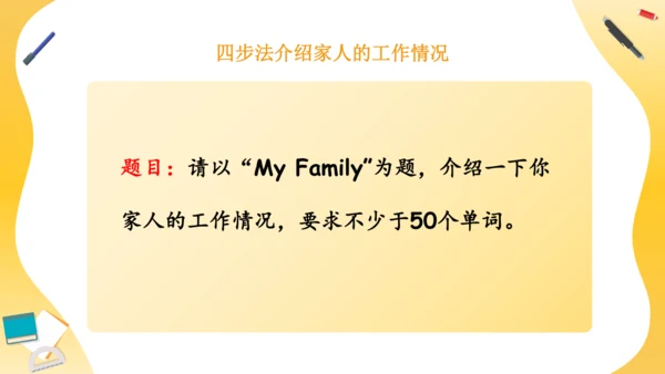 Unit 5 What does he do 复习课件（词组+句型+语法+语音+写作指导）