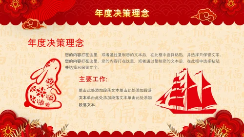 年会2023颁奖庆典开门红春节晚会PPT