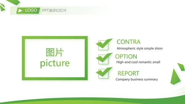 绿色大气保险公司教师工作总结计划动态PPT模板