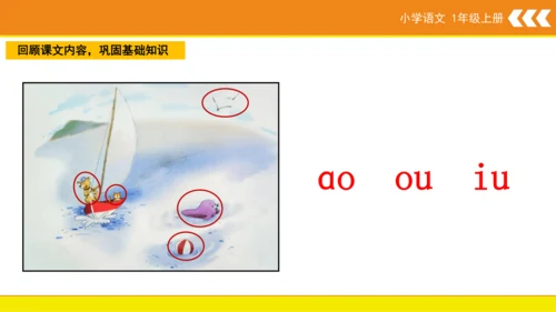 统编版语文一年级上册 汉语拼音 10 ao ou iu  课件