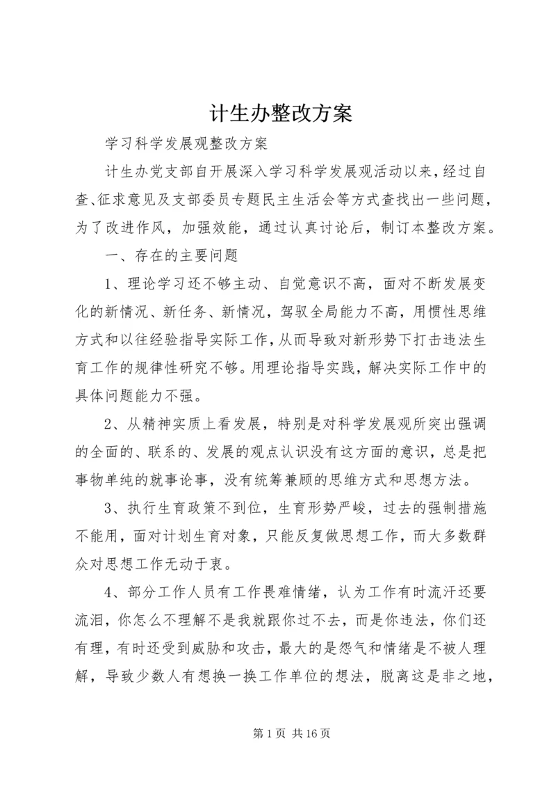 计生办整改方案.docx