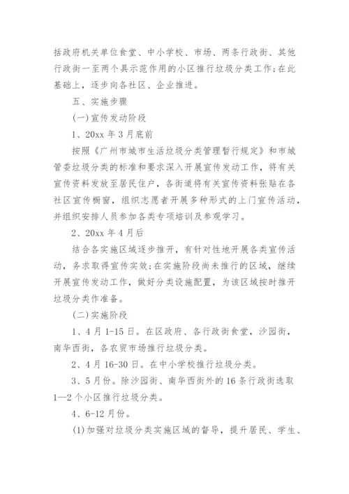 社区生活垃圾分类工作计划.docx