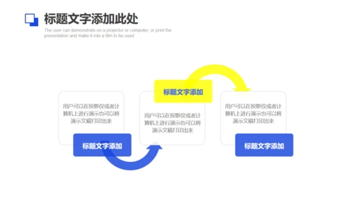 蓝色简约商业计划书通用PPT画册模板