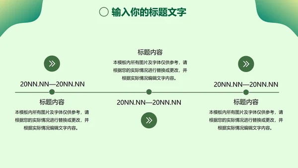 绿色环境保护主题教育PPT模板
