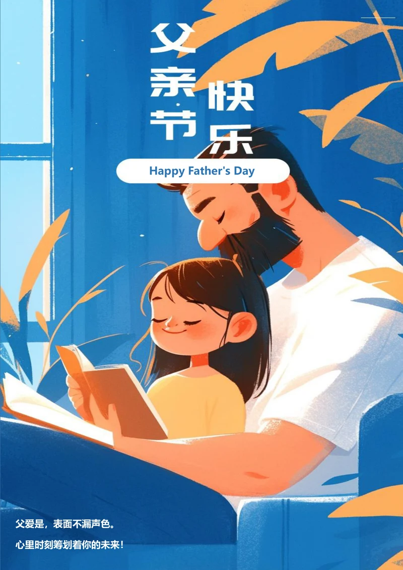 父亲节海报