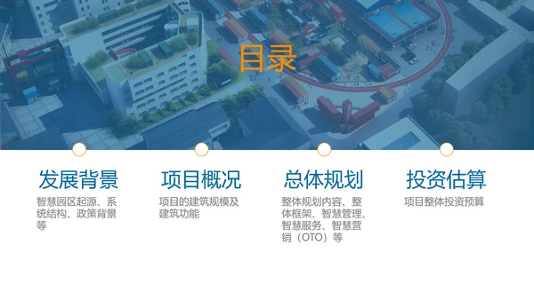 智慧园区规划方案PPT模板