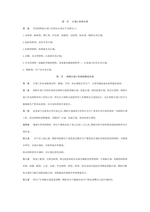 家具厂材料管理制度.docx