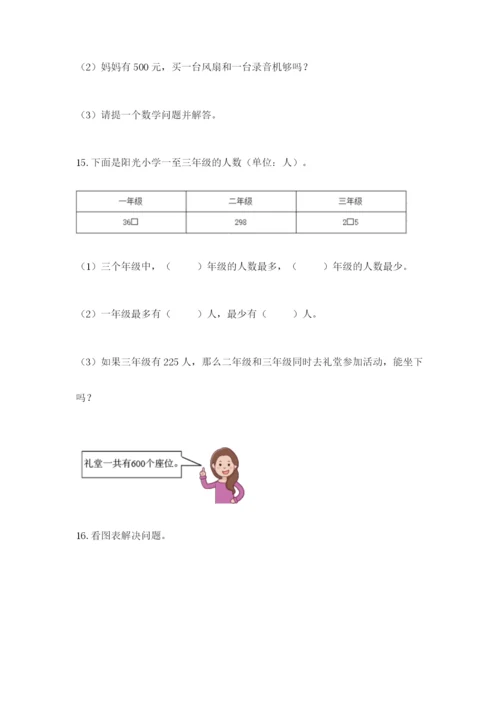 小学三年级数学应用题50道a4版可打印.docx
