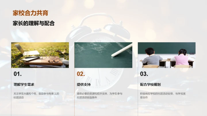 高三生涯与社团融合