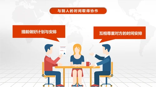 时间管理技巧PPT模板企业培训人力资源
