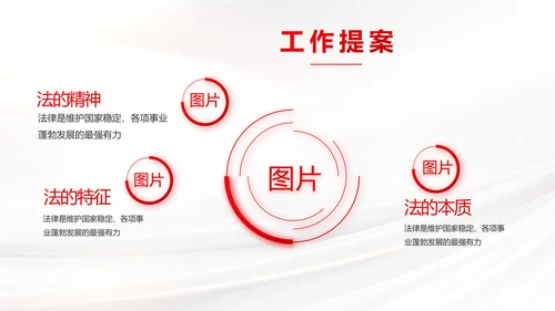 中国司法纪检监察司法局法律PPT模板