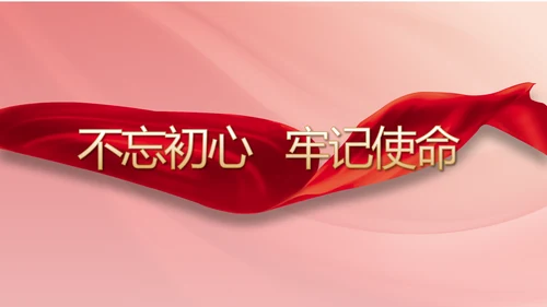 红色党建政府工作总结汇报PPT党课