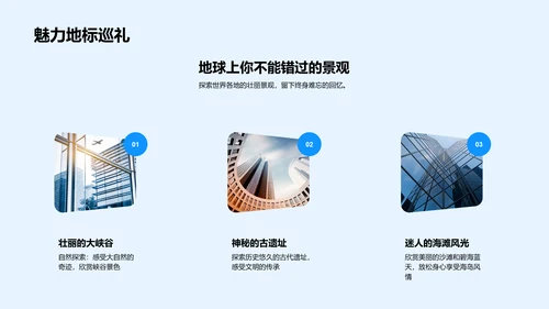 全球旅行摄影讲座PPT模板