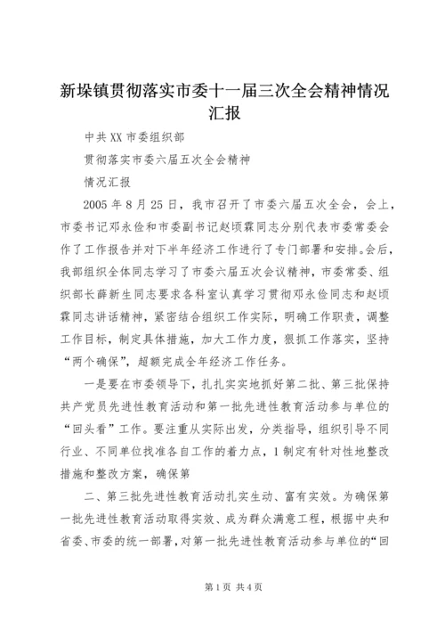 新垛镇贯彻落实市委十一届三次全会精神情况汇报 (3).docx