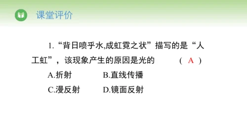 2024-2025学年人教版物理八年级上册4.5光的色散课件（19页ppt）
