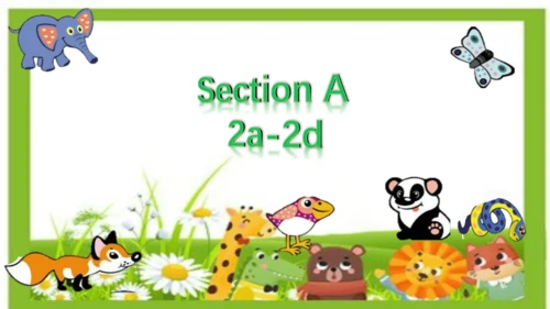 （新课标）Unit 5 Section A 2a-2d 课件 + 内嵌音频 （新目标英语七下Unit