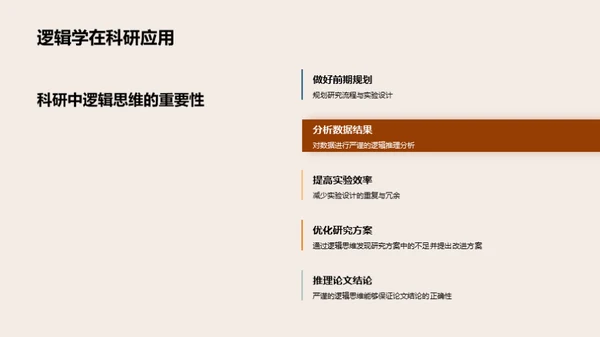 逻辑思维之探索