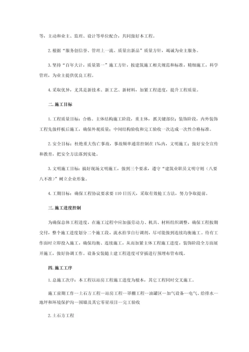 新建加油站综合标准施工专业方案.docx