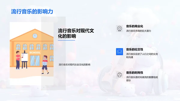 音乐欣赏教学PPT模板