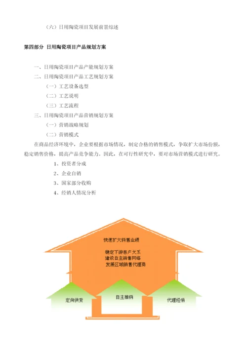 日用陶瓷可研报告模板.docx