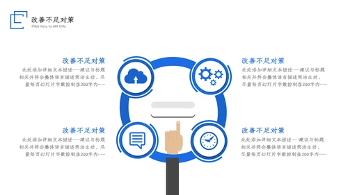 2023大气蓝色述职报告工作计划工作汇报ppt
