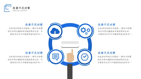 2023大气蓝色述职报告工作计划工作汇报ppt