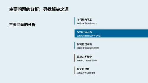 学习过程的反思与规划