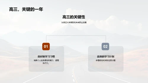 高三：未来路线图